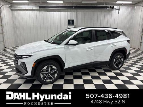 Creamy White Pearl 2026 Hyundai TUCSON Hybrid SEL