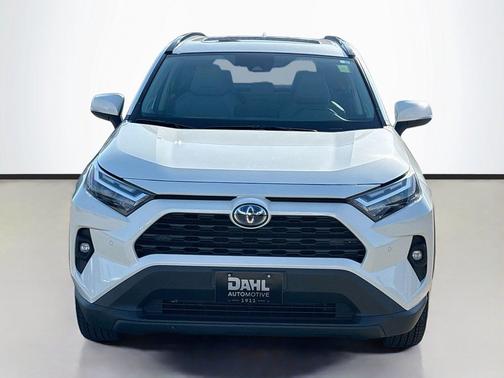 Blizzard Pearl 2022 Toyota RAV4 Hybrid XLE Premium