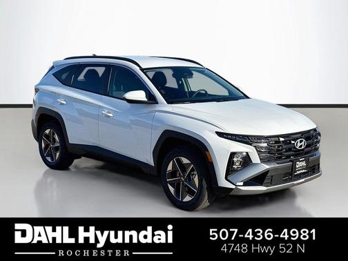 Creamy White Pearl 2026 Hyundai TUCSON Hybrid SEL