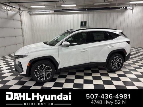 Serenity White Pearl 2026 Hyundai TUCSON Limited