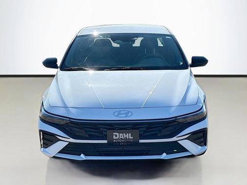 Serenity White 2025 Hyundai ELANTRA Sport