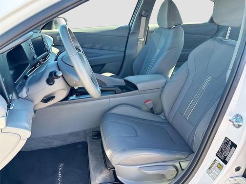 Serenity White 2025 Hyundai ELANTRA Sport