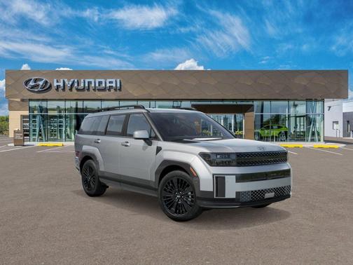 Shimmering Silver 2027 Hyundai SANTA FE HEV Calligraphy