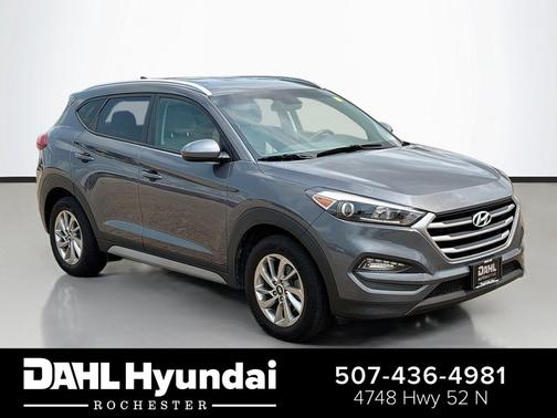 Coliseum Gray 2018 Hyundai TUCSON SEL