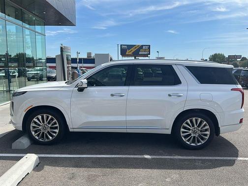 Hyper White 2020 Hyundai PALISADE Limited