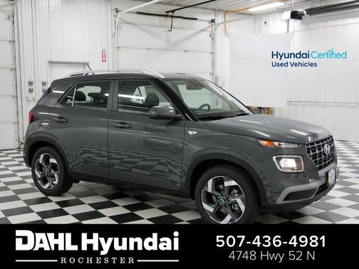 Ecotronic Gray 2026 Hyundai VENUE SEL