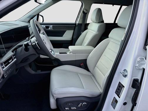 Serenity White 2027 Hyundai SANTA FE Calligraphy