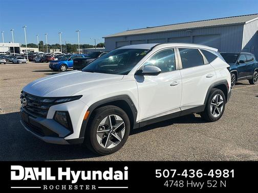 Serenity White Pearl 2025 Hyundai TUCSON SEL