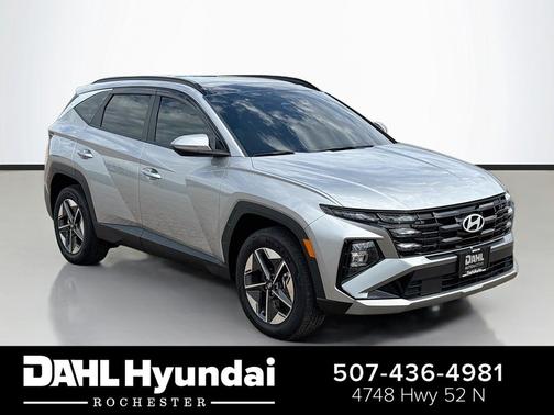 Shimmering Silver 2025 Hyundai TUCSON Hybrid SEL Convenience