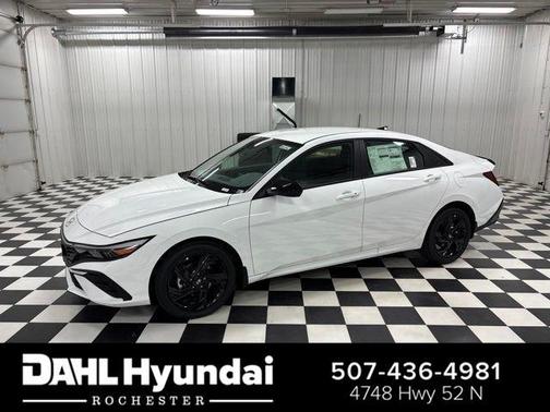 Serenity White Pearl 2026 Hyundai ELANTRA Sport
