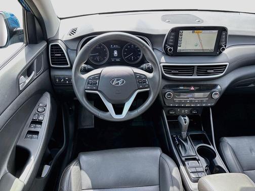 Aqua Blue 2020 Hyundai TUCSON Ultimate