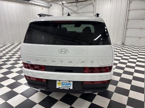 Serenity White 2026 Hyundai SANTA FE HEV SEL AWD