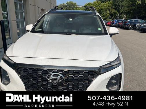 Quartz White 2020 Hyundai SANTA FE Limited 2.0T