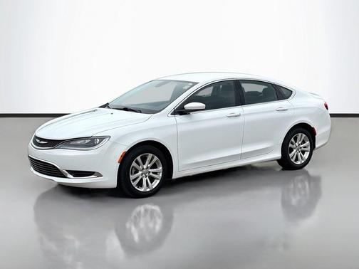 Bright White Clearcoat 2015 Chrysler 200 Limited