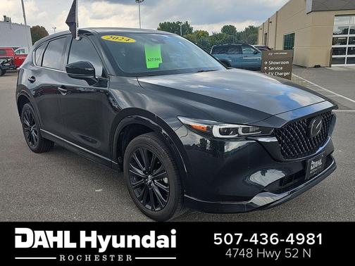 Jet Black Mica 2024 Mazda CX-5 2.5 Turbo Premium