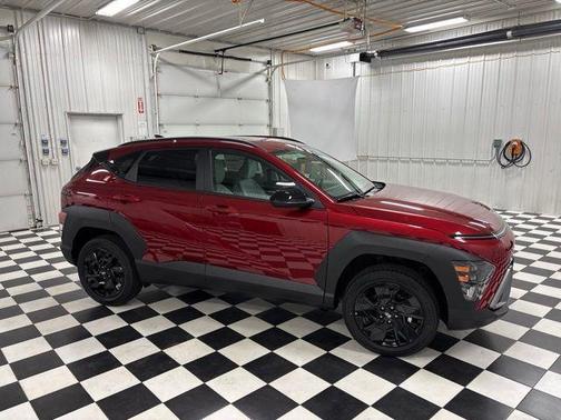 Ultimate Red Metallic 2026 Hyundai KONA SEL Sport