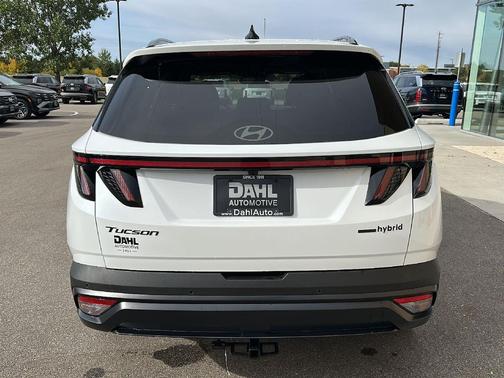 Creamy White Pearl 2026 Hyundai TUCSON Hybrid Limited