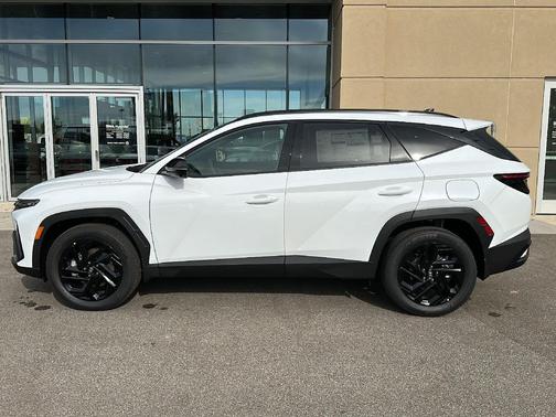 Creamy White Pearl 2026 Hyundai TUCSON Hybrid Limited