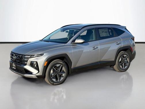 Shimmering Silver 2026 Hyundai TUCSON Hybrid SEL