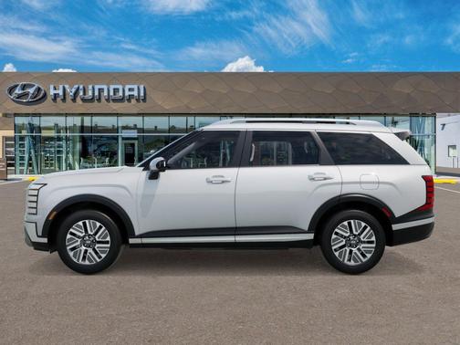 Creamy White Pearl 2027 Hyundai Palisade Hybrid SEL 8P