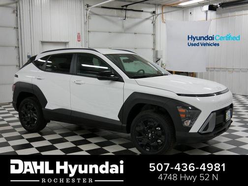 Atlas White 2026 Hyundai KONA SEL Sport