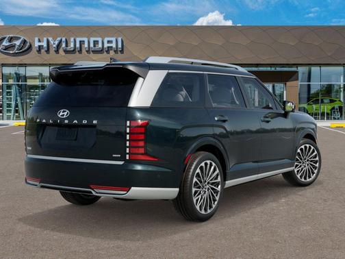 Robust Emerald Pearl 2027 Hyundai Palisade Hybrid Calligraphy