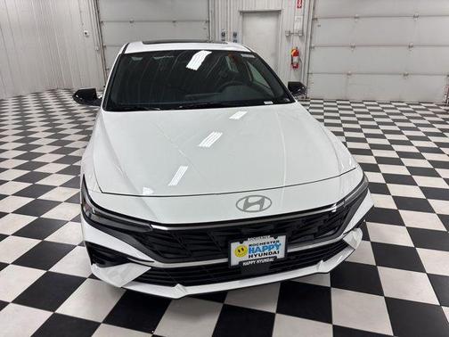 Serenity White 2026 Hyundai ELANTRA Sport