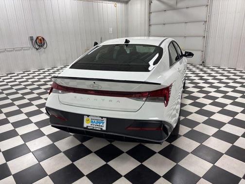 Serenity White 2026 Hyundai ELANTRA Sport