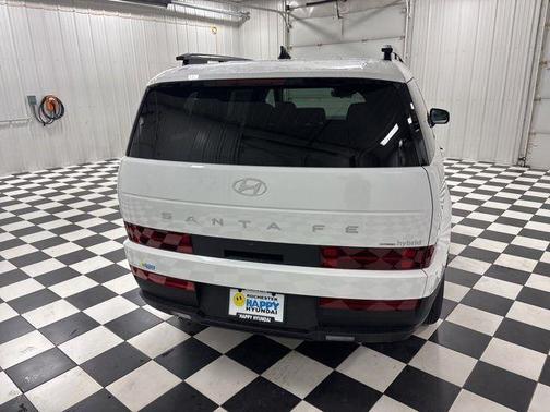 Serenity White 2026 Hyundai SANTA FE HEV SEL AWD