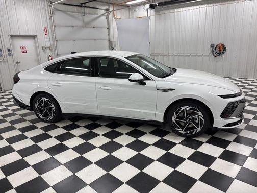 Serenity White 2026 Hyundai SONATA SEL