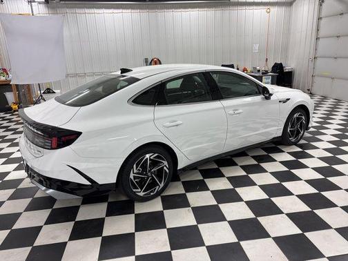 Serenity White 2026 Hyundai SONATA SEL