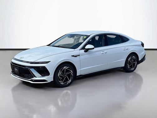 Serenity White 2026 Hyundai SONATA SEL