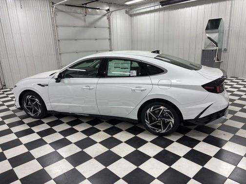 Serenity White 2026 Hyundai SONATA SEL