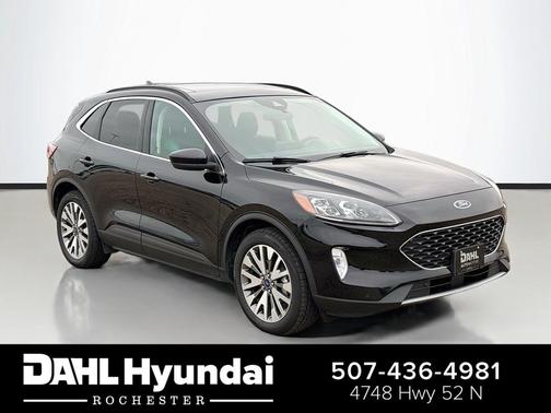 Agate Black Metallic 2022 Ford Escape Titanium