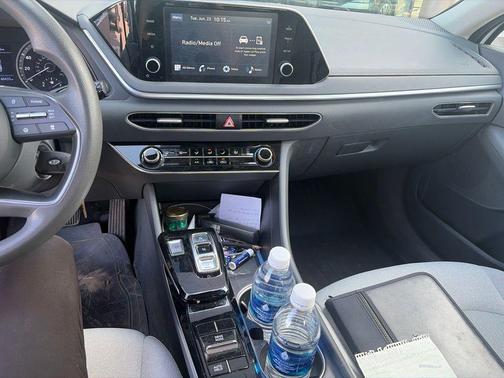 Quartz White 2021 Hyundai SONATA SE