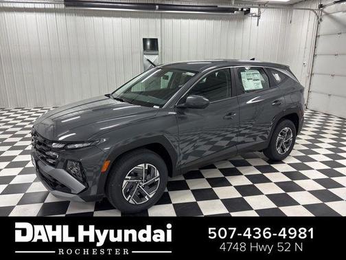Ecotronic Gray 2026 Hyundai TUCSON Hybrid Blue SE