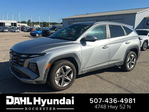 Shimmering Silver 2025 Hyundai TUCSON SEL