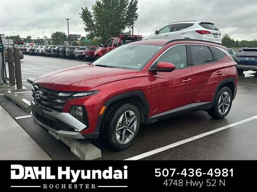 Ultimate Red 2025 Hyundai TUCSON SEL