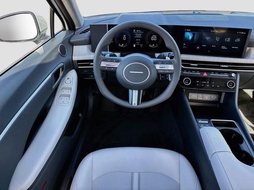 Serenity White 2027 Hyundai SONATA Hybrid Base