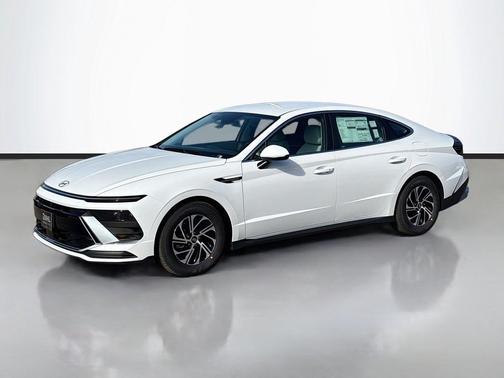 Serenity White 2027 Hyundai SONATA Hybrid Base