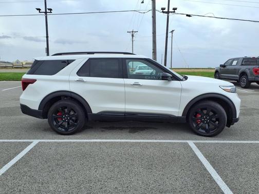 STAR WHITE MET TRI-COAT 2024 Ford Explorer ST