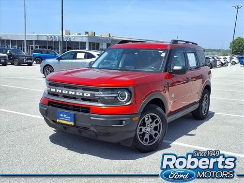 HOT PEPPER RED TC 2022 Ford Bronco Sport BIG BEND