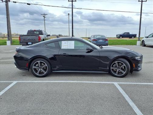 SHADOW BLACK 2024 Ford Mustang ECOBOOST PREMIUM