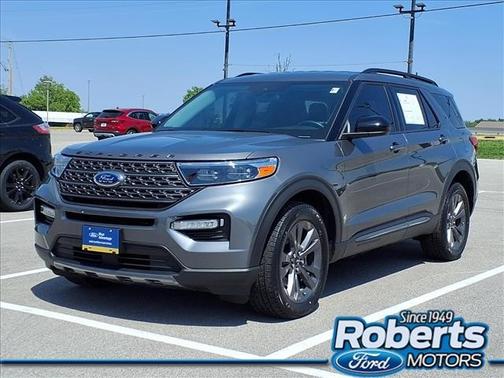 CARBONIZED GRAY METALLIC 2023 Ford Explorer XLT
