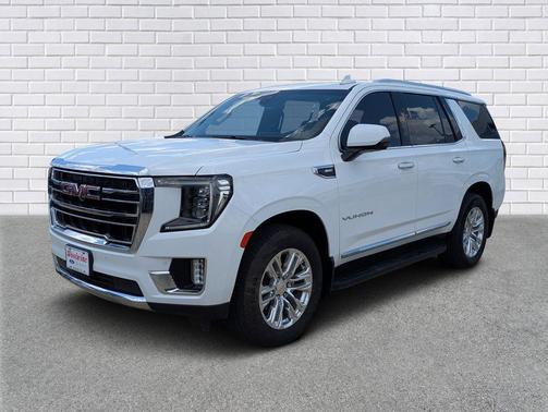 Summit White 2022 GMC Yukon SLT