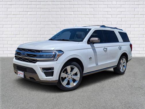 Star White Metallic Tri-Coat 2023 Ford Expedition King Ranch