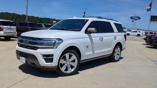 Star White Metallic Tri-Coat 2023 Ford Expedition King Ranch