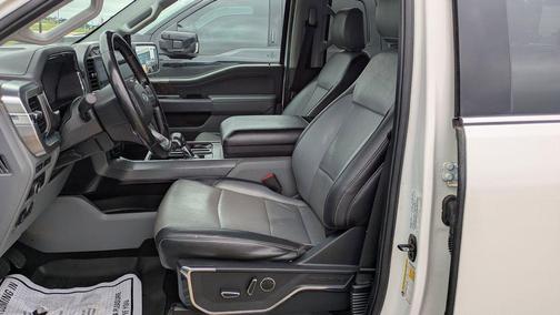 Star White Metallic Tri-Coat 2021 Ford F-150 Lariat