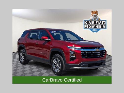 Radiant Red Tintcoat 2025 Chevrolet Equinox LT