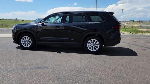 Midnight Black Metallic 2025 Toyota Grand Highlander XLE